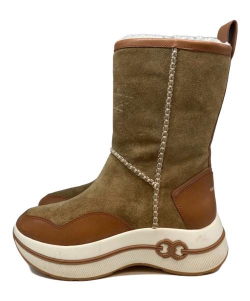 TORY BURCH（トリーバーチ）TORY BURCH (トリーバーチ) ブーツ ベージュ サイズ:SIZE 7.5の古着・服飾アイテム