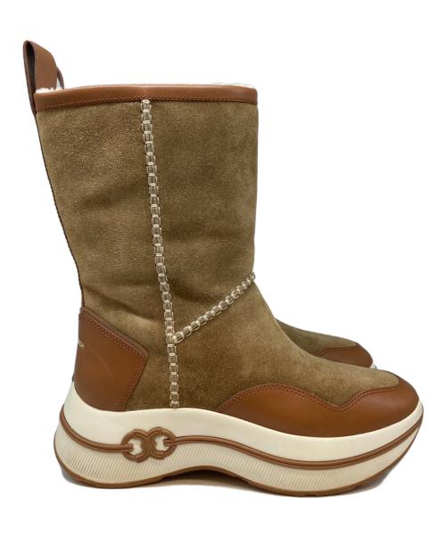 TORY BURCH（トリーバーチ）TORY BURCH (トリーバーチ) ブーツ ベージュ サイズ:SIZE 7.5の古着・服飾アイテム