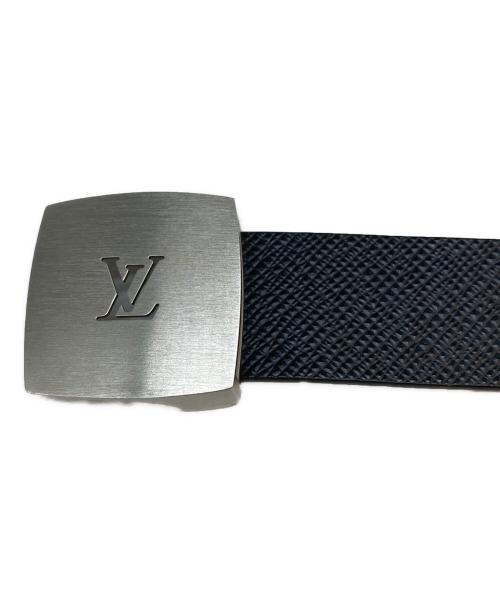 LOUIS VUITTON（ルイ ヴィトン）LOUIS VUITTON (ルイ ヴィトン) サンチュール LV CUT ブラック・ブラウン サイズ:95/38の古着・服飾アイテム