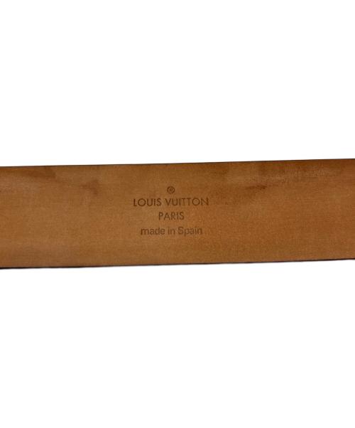 LOUIS VUITTON（ルイ ヴィトン）LOUIS VUITTON (ルイ ヴィトン) サンチュール キャレ ブラウンの古着・服飾アイテム