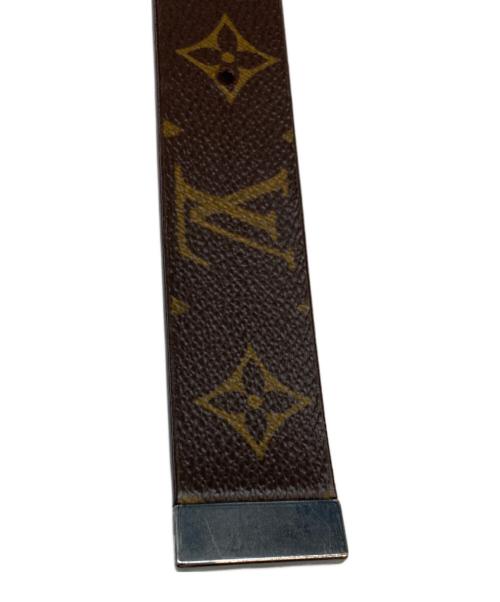 LOUIS VUITTON（ルイ ヴィトン）LOUIS VUITTON (ルイ ヴィトン) サンチュール キャレ ブラウンの古着・服飾アイテム