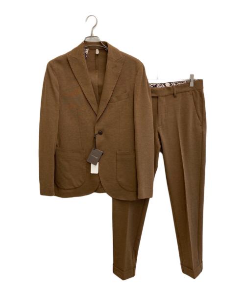 TWENTYONE（トゥエンティワン）TWENTYONE (トゥエンティワン) セットアップスーツ ブラウン サイズ:SIZE 46 未使用品の古着・服飾アイテム