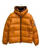 MONCLERモンクレール）の古着「MAYAダウンジャケット」｜オレンジ
