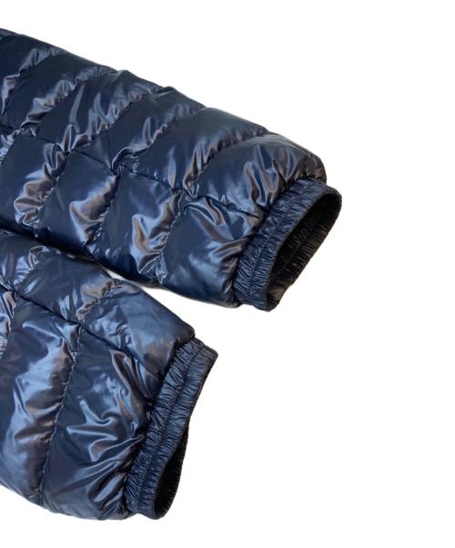 MONCLER（モンクレール）MONCLER (モンクレール) PALLISER GIUBBOTTO ダウンジャケット ネイビー×ホワイト サイズ:SIZE 3の古着・服飾アイテム