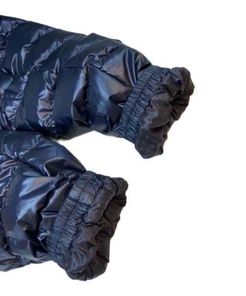 MONCLER（モンクレール）MONCLER (モンクレール) PALLISER GIUBBOTTO ダウンジャケット ネイビー×ホワイト サイズ:SIZE 3の古着・服飾アイテム