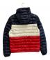 MONCLER (モンクレール) PALLISER GIUBBOTTO ダウンジャケット ネイビー×ホワイト サイズ:SIZE 3：55000円