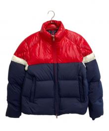 MONCLER（モンクレール）の古着「KONIC GIUBBOTTO ダウンジャケット」｜レッド×ネイビー