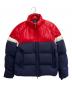 MONCLER（モンクレール）の古着「KONIC GIUBBOTTO ダウンジャケット」｜レッド×ネイビー