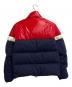 MONCLER (モンクレール) KONIC GIUBBOTTO ダウンジャケット レッド×ネイビー サイズ:SIZE 2：65000円