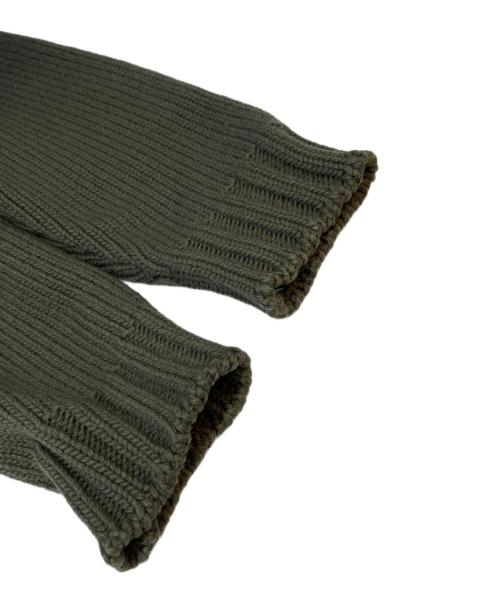 MONCLER（モンクレール）MONCLER (モンクレール) MGLIONOE TRICOT CARDIGAN カーキ サイズ:SIZE Lの古着・服飾アイテム
