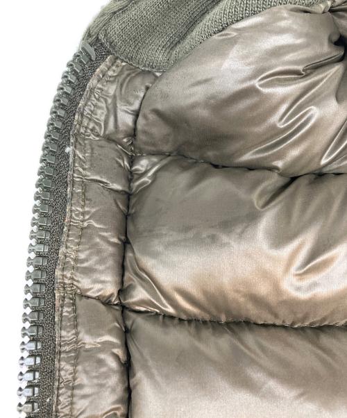 MONCLER（モンクレール）MONCLER (モンクレール) MGLIONOE TRICOT CARDIGAN カーキ サイズ:SIZE Lの古着・服飾アイテム