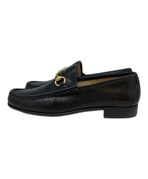 GUCCI（グッチ）GUCCI (グッチ) ホースビットローファー ブラック サイズ:SIZE 40Eの古着・服飾アイテム