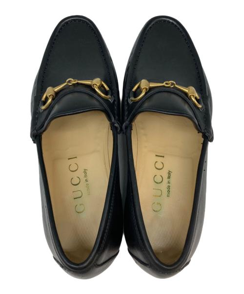 GUCCI（グッチ）GUCCI (グッチ) ホースビットローファー ブラック サイズ:SIZE 40Eの古着・服飾アイテム