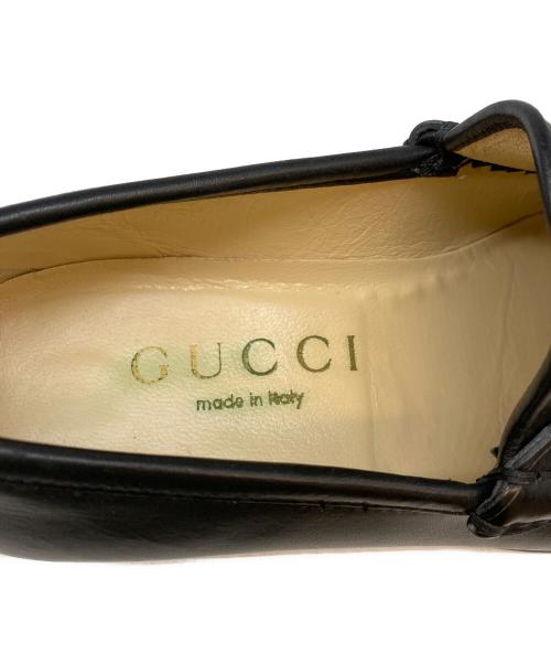 GUCCI（グッチ）GUCCI (グッチ) ホースビットローファー ブラック サイズ:SIZE 40Eの古着・服飾アイテム