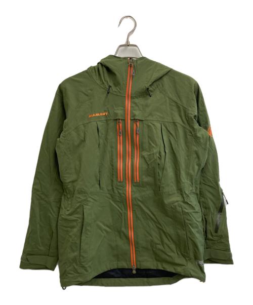 MAMMUT（マムート）MAMMUT (マムート) ドライテックサイドフリップジャケット カーキ サイズ:SIZE Sの古着・服飾アイテム