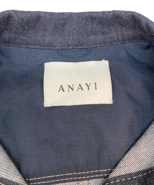ANAYI（アナイ）ANAYI (アナイ) デニムジャケット インディゴ サイズ:SIZE Mの古着・服飾アイテム