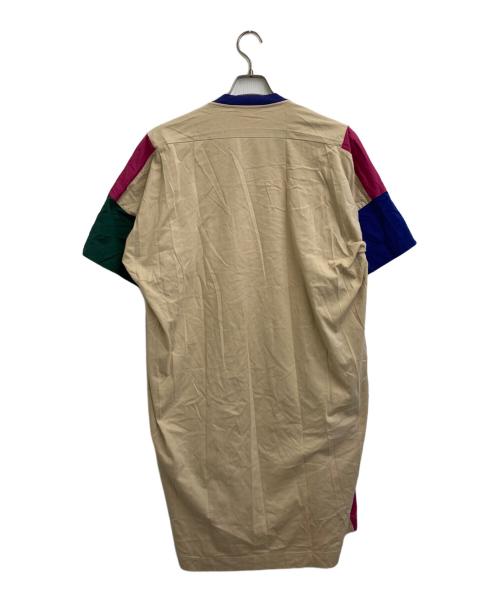 Vivienne Westwood RED LABEL（ヴィヴィアンウエストウッドレッドレーベル）Vivienne Westwood RED LABEL (ヴィヴィアンウエストウッドレッドレーベル) オーブロゴオーバーサイズTシャツ ベージュ×ピンク サイズ:SIZE 00の古着・服飾アイテム
