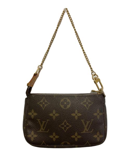 LOUIS VUITTON（ルイ ヴィトン）LOUIS VUITTON (ルイ ヴィトン) ミニポシェット ブラウンの古着・服飾アイテム