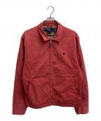 POLO RALPH LAURENポロ・ラルフローレン）の古着「スイングトップ」｜レッド