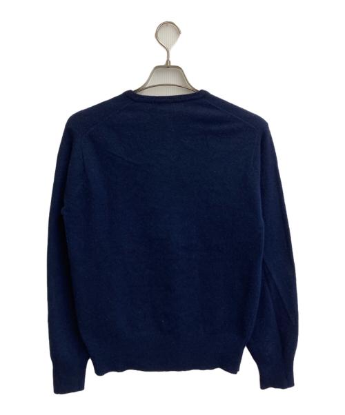 COMME des GARCONS HOMME（コムデギャルソン オム）COMME des GARCONS HOMME (コムデギャルソン オム) ウールブレンドニット ネイビー サイズ:SIZE Mの古着・服飾アイテム