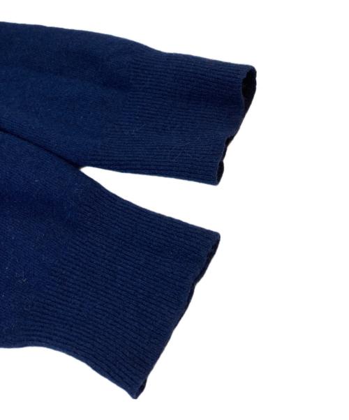 COMME des GARCONS HOMME（コムデギャルソン オム）COMME des GARCONS HOMME (コムデギャルソン オム) ウールブレンドニット ネイビー サイズ:SIZE Mの古着・服飾アイテム