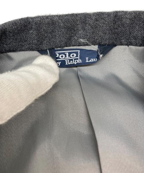 POLO RALPH LAUREN（ポロ・ラルフローレン）POLO RALPH LAUREN (ポロ・ラルフローレン) テーラードジャケット グレー サイズ:SIZE Freeの古着・服飾アイテム