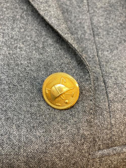 POLO RALPH LAUREN（ポロ・ラルフローレン）POLO RALPH LAUREN (ポロ・ラルフローレン) テーラードジャケット グレー サイズ:SIZE Freeの古着・服飾アイテム