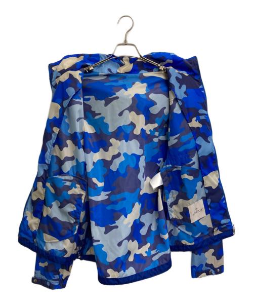 MONCLER（モンクレール）MONCLER (モンクレール) VIDOURLEナイロンジャケット ネイビー×ブルー サイズ:SIZE 3の古着・服飾アイテム