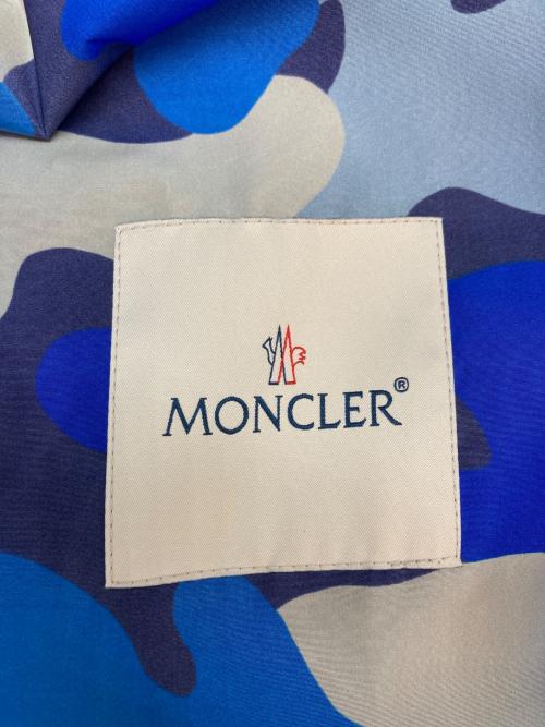 MONCLER（モンクレール）MONCLER (モンクレール) VIDOURLEナイロンジャケット ネイビー×ブルー サイズ:SIZE 3の古着・服飾アイテム