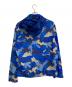 MONCLER (モンクレール) VIDOURLEナイロンジャケット ネイビー×ブルー サイズ:SIZE 3：25000円