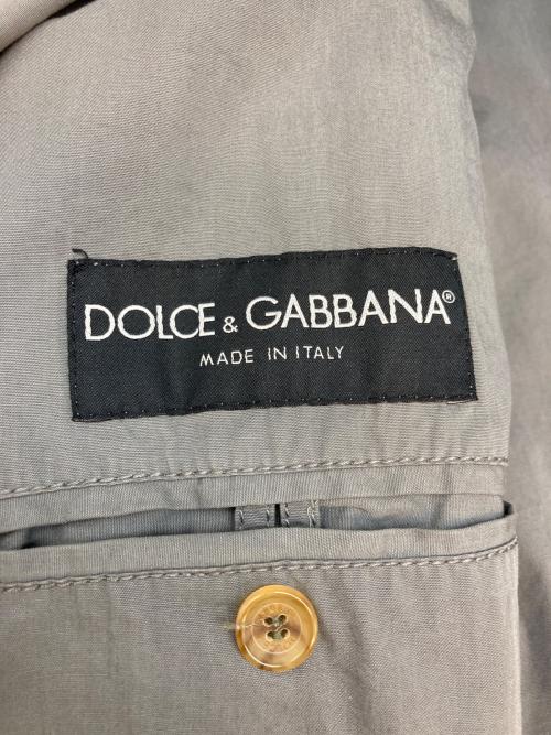 DOLCE & GABBANA（ドルチェ＆ガッバーナ）DOLCE & GABBANA (ドルチェ＆ガッバーナ) パラシュートジャケット ライトグレー サイズ:SIZE 50の古着・服飾アイテム
