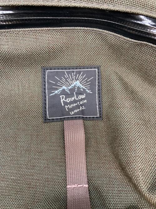 RawLow Mountain works（ロウロウ マウンテンワークス）RawLow Mountain Works (ロウロウ マウンテンワークス) Beetleリュック カーキの古着・服飾アイテム