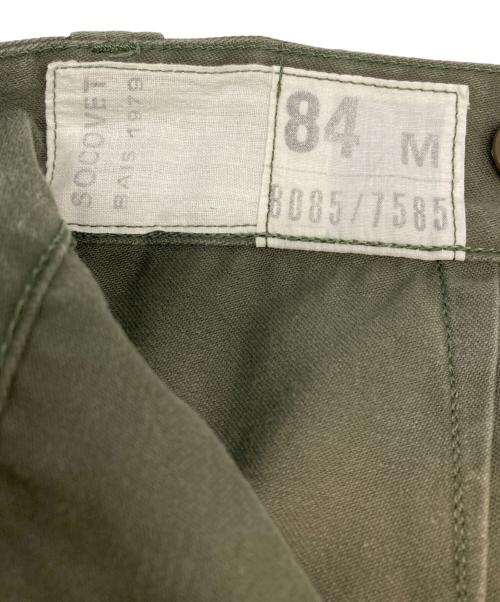 French Army（フランス軍）French Army (フランス軍) M-64 フィールドパンツ グリーン サイズ:SIZE 84の古着・服飾アイテム