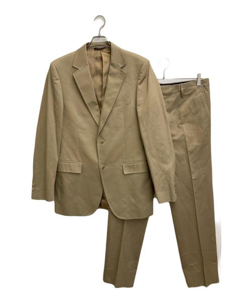 DOLCE & GABBANA（ドルチェ＆ガッバーナ）DOLCE & GABBANA (ドルチェ＆ガッバーナ) セットアップスーツ ベージュ サイズ:46の古着・服飾アイテム