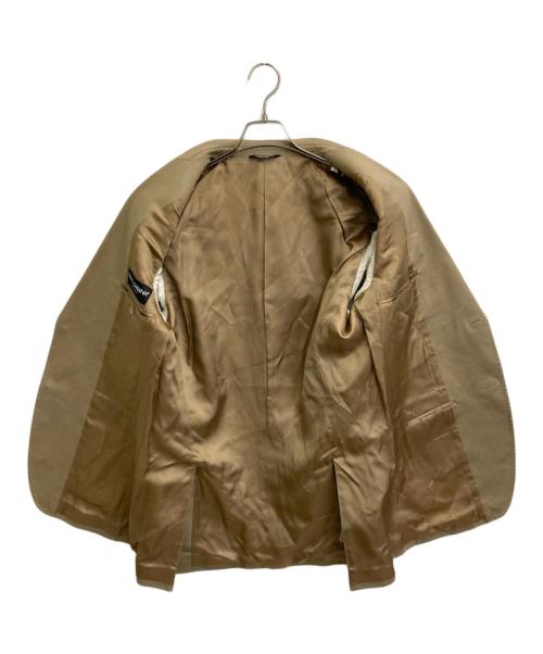 DOLCE & GABBANA（ドルチェ＆ガッバーナ）DOLCE & GABBANA (ドルチェ＆ガッバーナ) セットアップスーツ ベージュ サイズ:46の古着・服飾アイテム