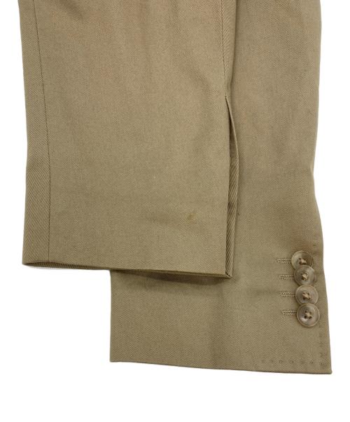 DOLCE & GABBANA（ドルチェ＆ガッバーナ）DOLCE & GABBANA (ドルチェ＆ガッバーナ) セットアップスーツ ベージュ サイズ:46の古着・服飾アイテム