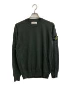 STONE ISLANDストーンアイランド）の古着「20AW クルーネックニット」｜カーキ