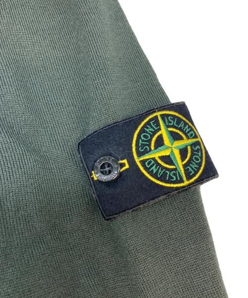 STONE ISLAND（ストーンアイランド）STONE ISLAND (ストーンアイランド) 20AW クルーネックニット カーキ サイズ:SIZE Mの古着・服飾アイテム