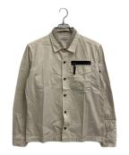 STONE ISLANDストーンアイランド）の古着「12AW Tela Cotton Pocket Over Shirt」｜ベージュ