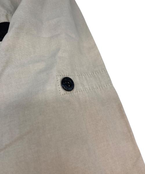 STONE ISLAND（ストーンアイランド）STONE ISLAND (ストーンアイランド) 12AW Tela Cotton Pocket Over Shirt ベージュ サイズ:SIZE Mの古着・服飾アイテム