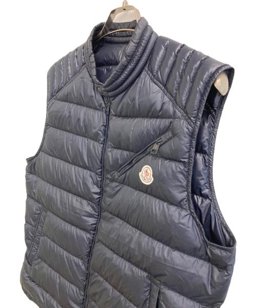 MONCLER（モンクレール）MONCLER (モンクレール) ARV ダウンベスト ネイビー サイズ:5の古着・服飾アイテム
