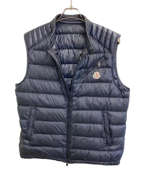 MONCLER（モンクレール）MONCLER (モンクレール) ARV ダウンベスト ネイビー サイズ:5の古着・服飾アイテム