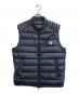 MONCLER（モンクレール）の古着「ARV ダウンベスト」｜ネイビー