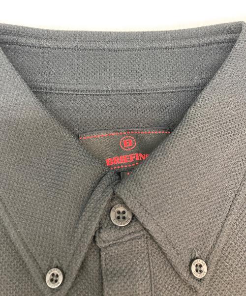 BRIEFING（ブリーフィング）BRIEFING (ブリーフィング) DRESS BD SHIRT ポロシャツ ブラック サイズ:SIZE M 未使用品の古着・服飾アイテム
