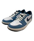 NIKEナイキ）の古着「AIR JORDAN 1 LOW GOLF ローカットスニーカー」｜ブルー