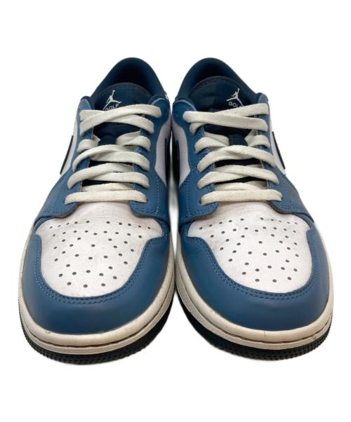 NIKE（ナイキ）NIKE (ナイキ) AIR JORDAN 1 LOW GOLF ローカットスニーカー ブルー サイズ:27cmの古着・服飾アイテム
