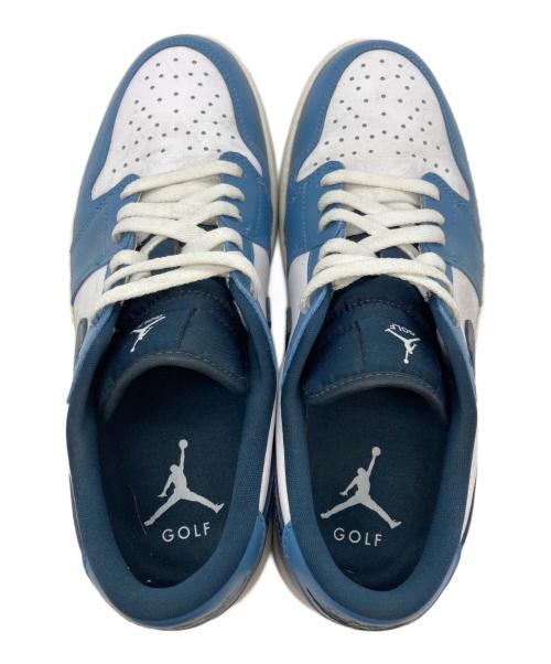 NIKE（ナイキ）NIKE (ナイキ) AIR JORDAN 1 LOW GOLF ローカットスニーカー ブルー サイズ:27cmの古着・服飾アイテム