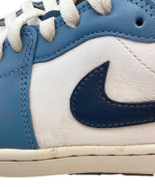 NIKE（ナイキ）NIKE (ナイキ) AIR JORDAN 1 LOW GOLF ローカットスニーカー ブルー サイズ:27cmの古着・服飾アイテム