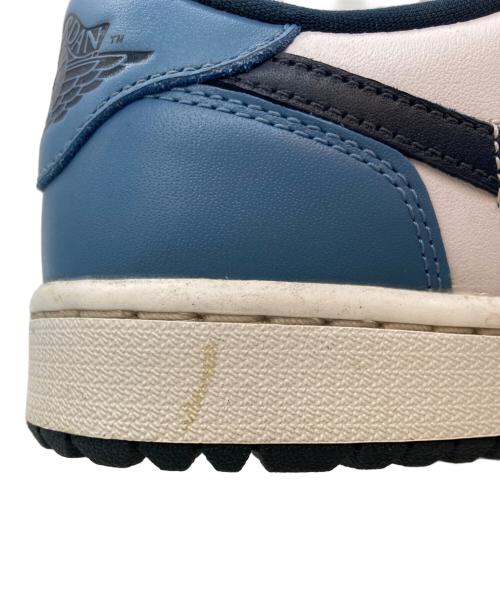 NIKE（ナイキ）NIKE (ナイキ) AIR JORDAN 1 LOW GOLF ローカットスニーカー ブルー サイズ:27cmの古着・服飾アイテム
