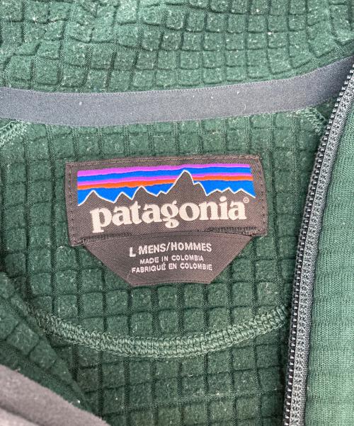 Patagonia（パタゴニア）Patagonia (パタゴニア) レギュレーター R1 フリースジャケット グリーン サイズ:SIZE Lの古着・服飾アイテム